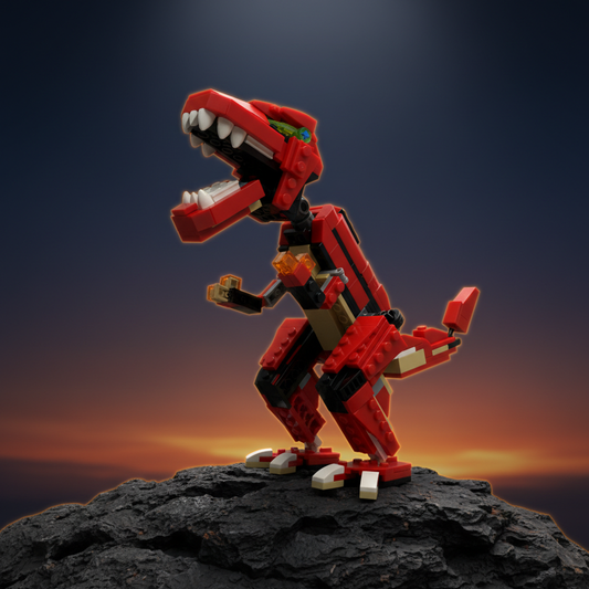 Architect Bricks Toys 3-in-1 Dinosaur Building Set