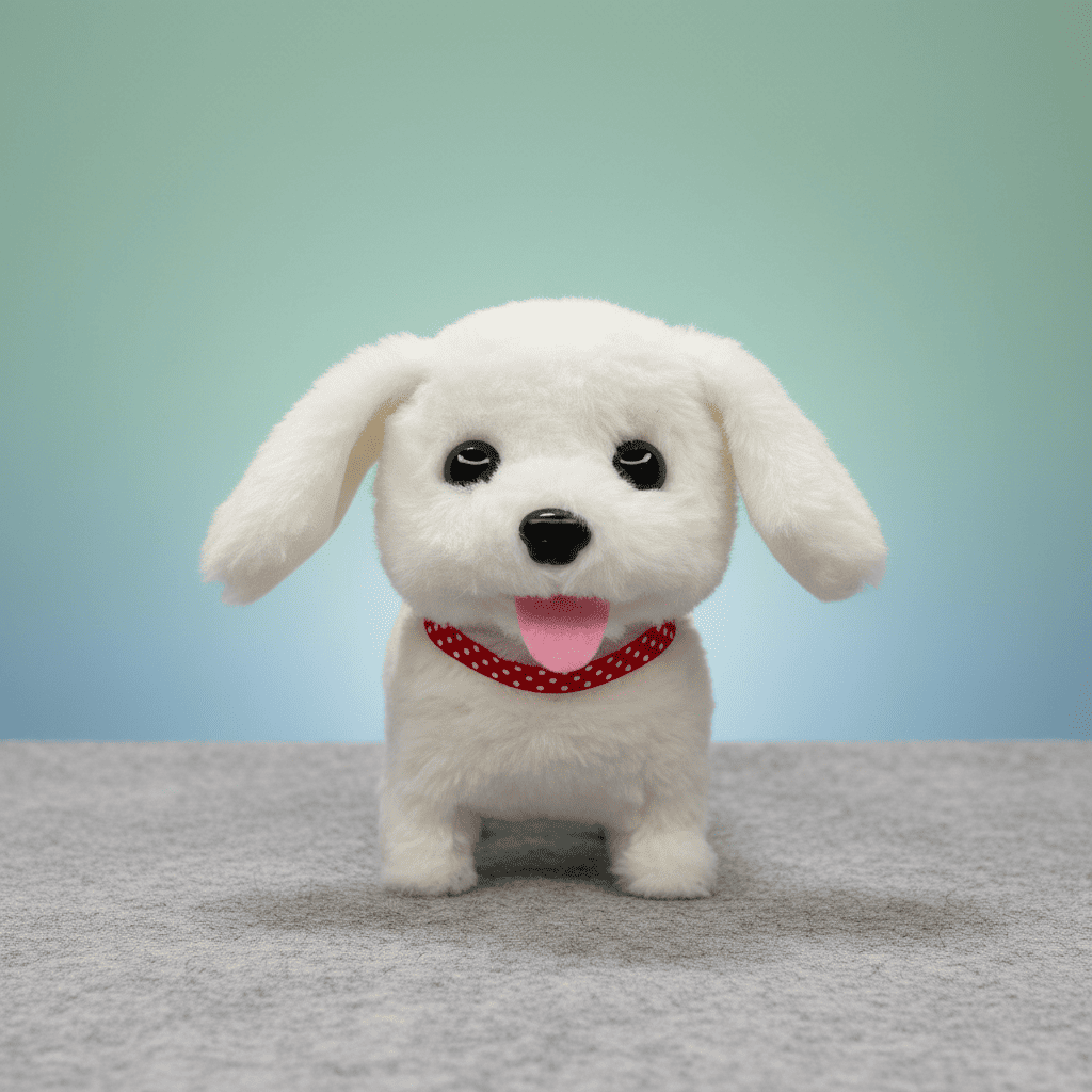 Mini Plush Walking Pet Dog