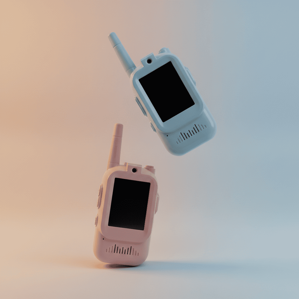 Kids Video Walkie Talkie Toy Set with Screen