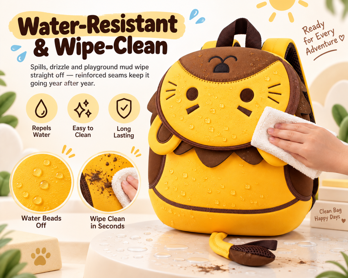 Water-resistant & wipe-clean