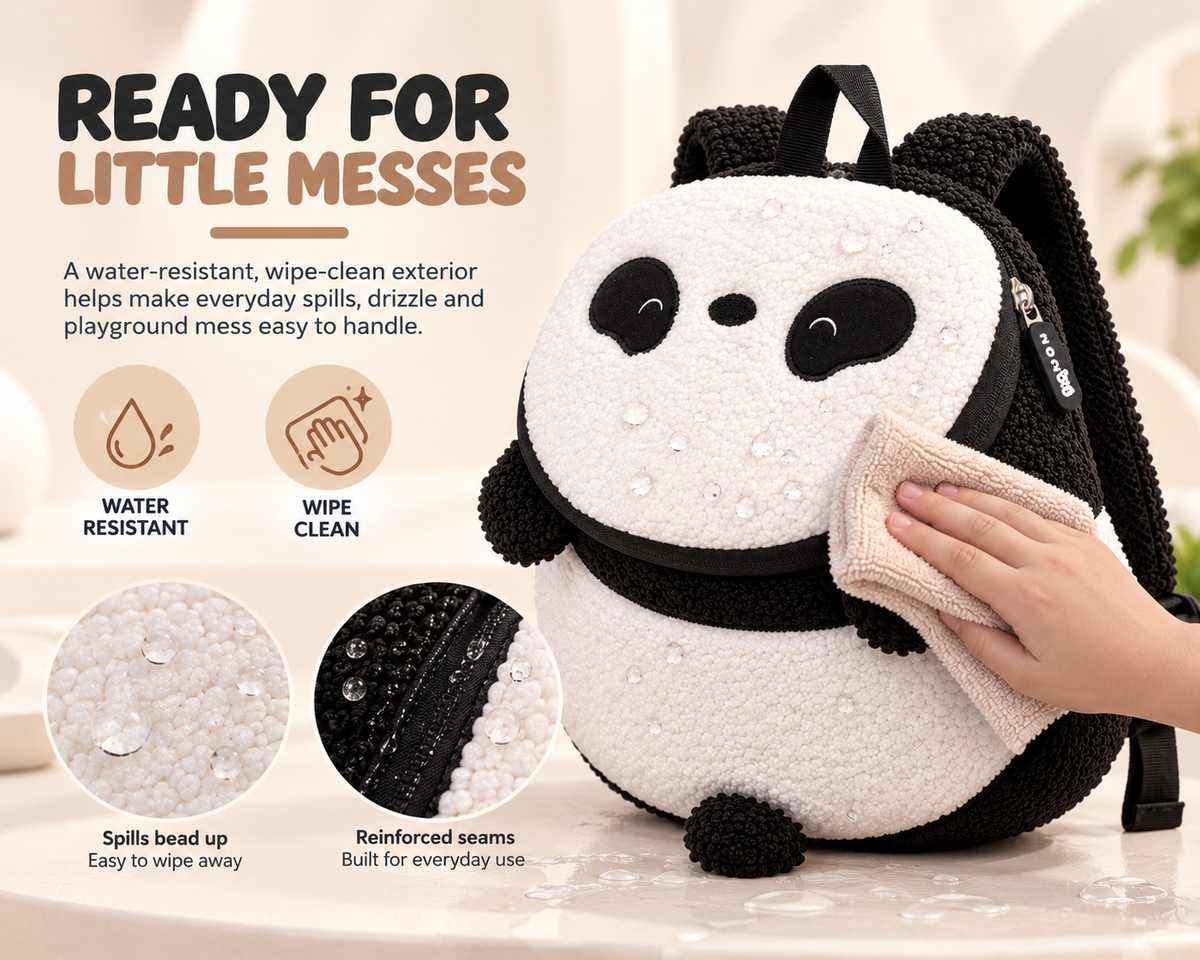 Water-resistant & wipe-clean