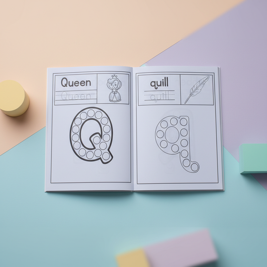 Alphabet Learning Book 1 – ABC Tracing & Writing Book