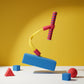 Kids Foam Pogo Jumper Toy with Bouncy Base