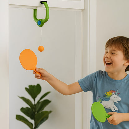 Wall Mounted Table Tennis Trainer Set with Rebound Ball