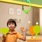 Wall Mounted Table Tennis Trainer Set with Rebound Ball
