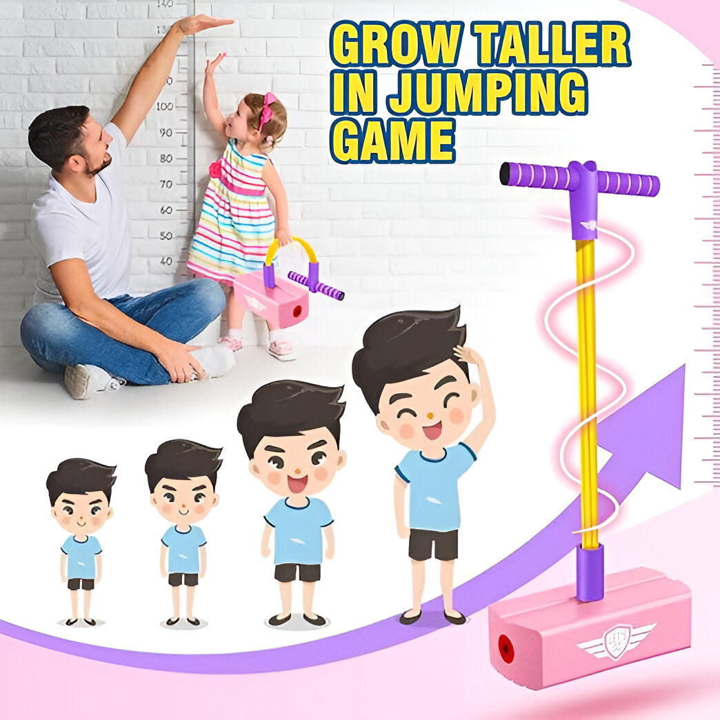 Kids Foam Pogo Jumper Toy with Bouncy Base