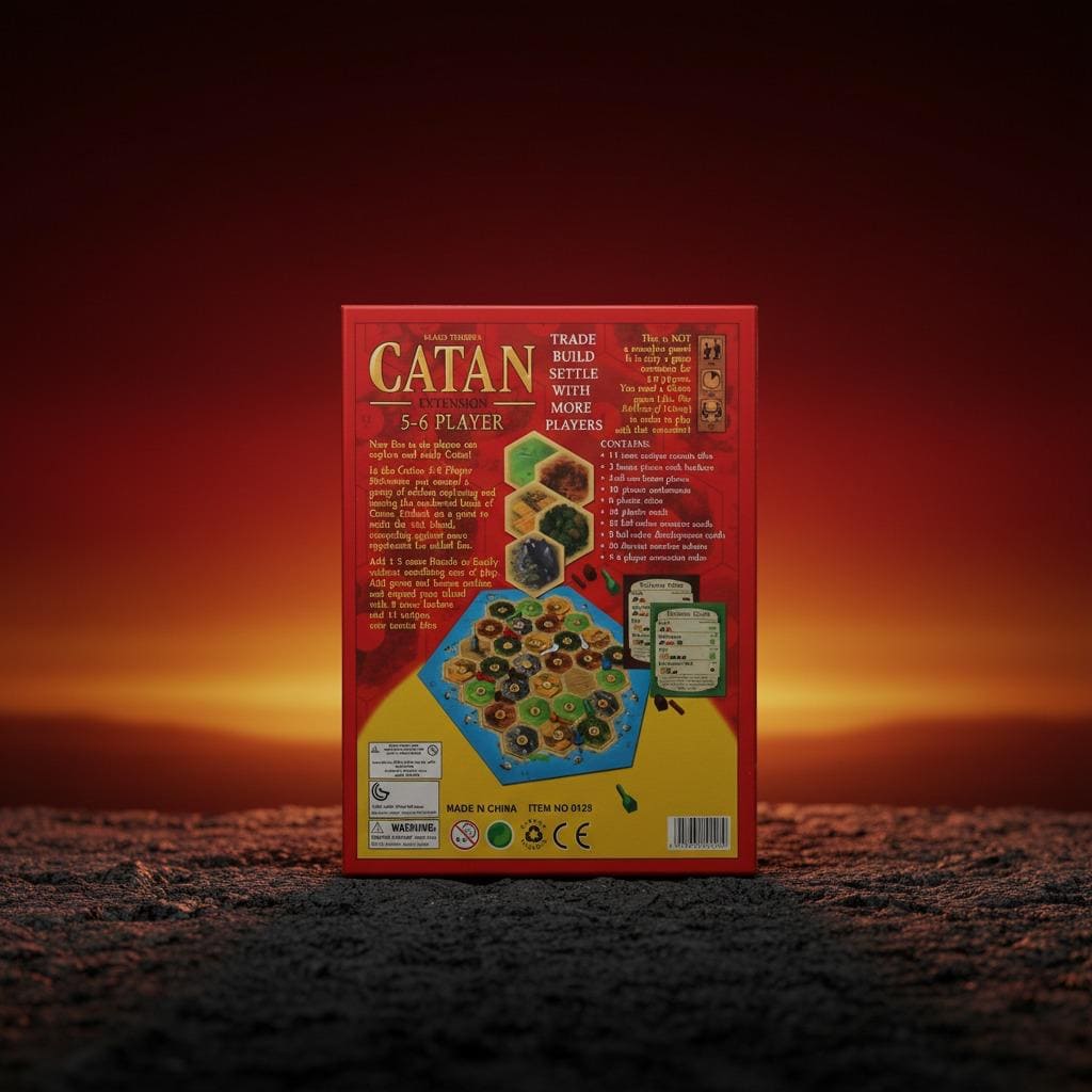 Catan 5–6 Player Extension Board Game Expansion Pack