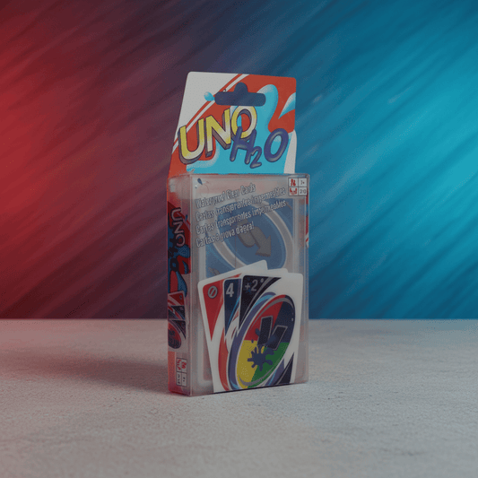 UNO H2O Waterproof Clear Cards Game – Players 2–10