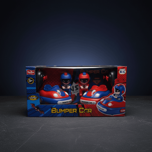 Remote Control Bumper Car Toy Set – 2 Player RC Battle Cars