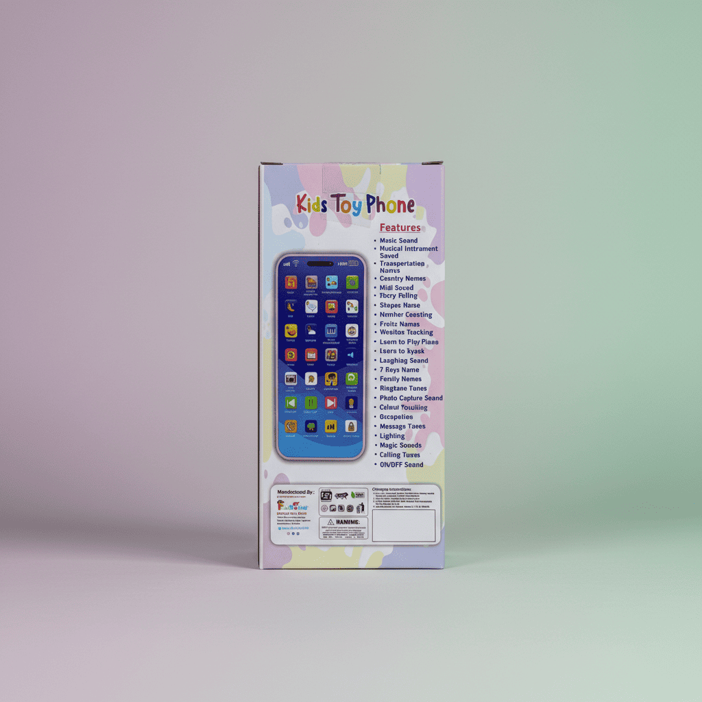Kids Toy Phone with Music & Learning Sounds