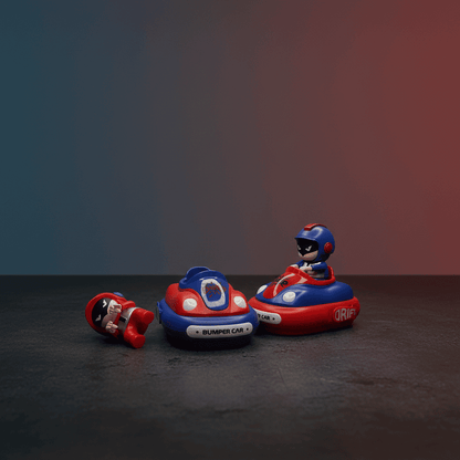 Remote Control Bumper Car Toy Set – 2 Player RC Battle Cars