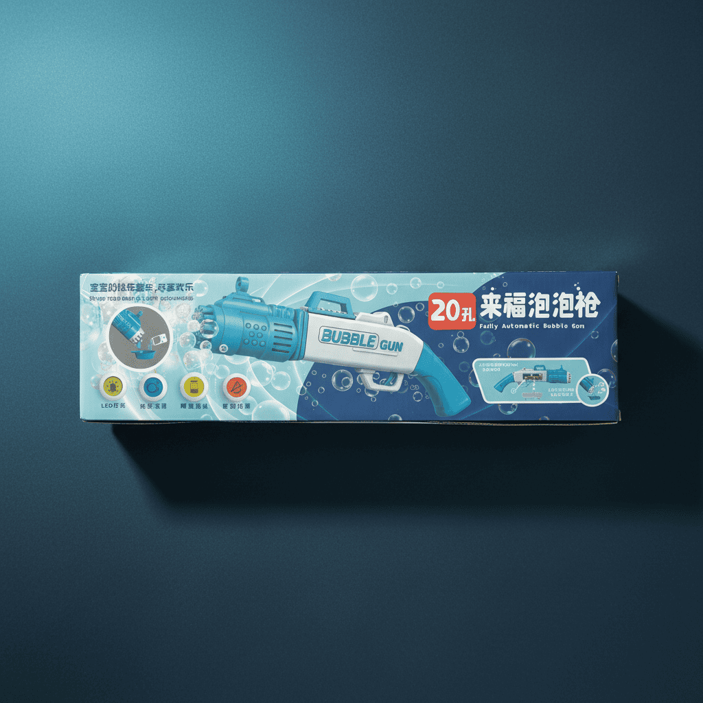 MegaBubble Shotgun Fully Automatic Bubble Gun