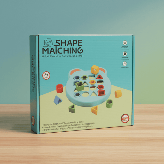 Shape Matching Learning Toy – Color & Shape Sorter