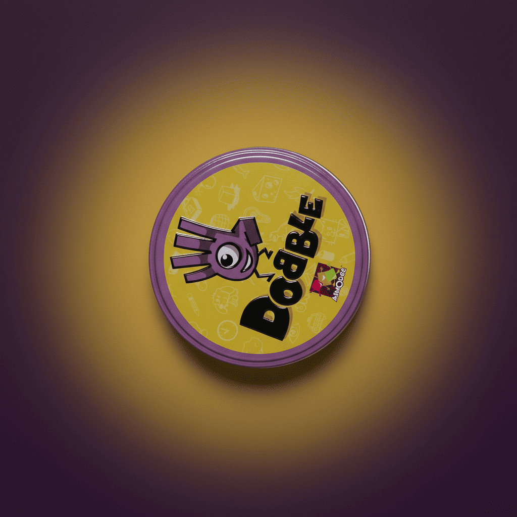 Dobble Card Game – 5-in-1 Family Party Game for 2–8 Players