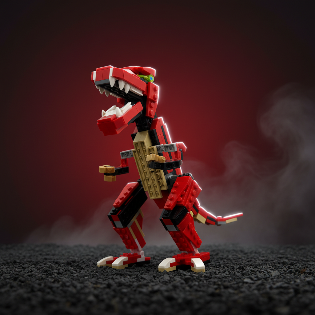 Architect Bricks Toys 3-in-1 Dinosaur Building Set