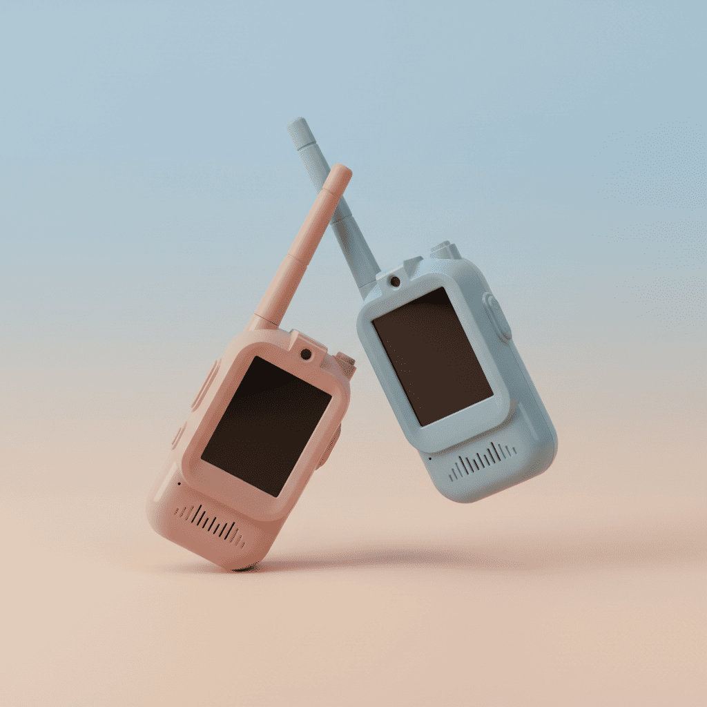 Kids Video Walkie Talkie Toy Set with Screen