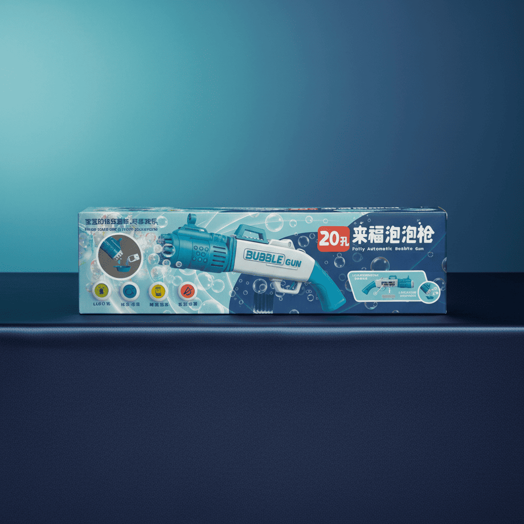 MegaBubble Shotgun Fully Automatic Bubble Gun