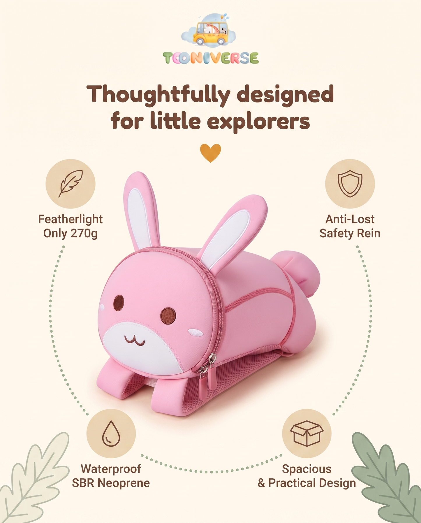 Bella the Bunny Backpack
