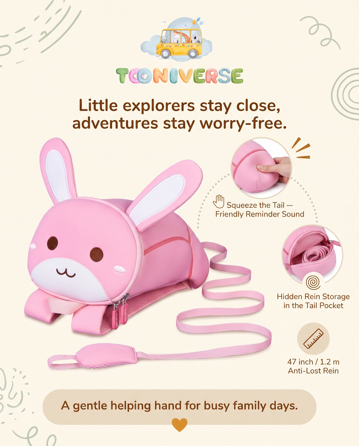 Bella the Bunny Backpack