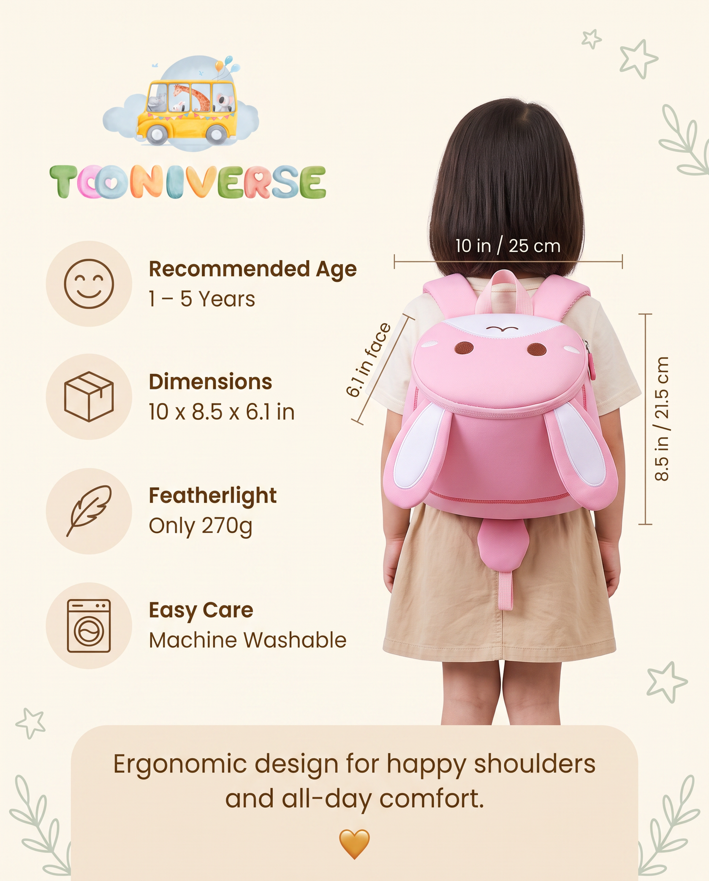 Bella the Bunny Backpack