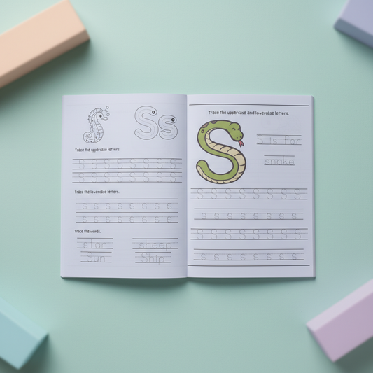 Alphabet Tracing Book for Kids – ABC Writing Practice
