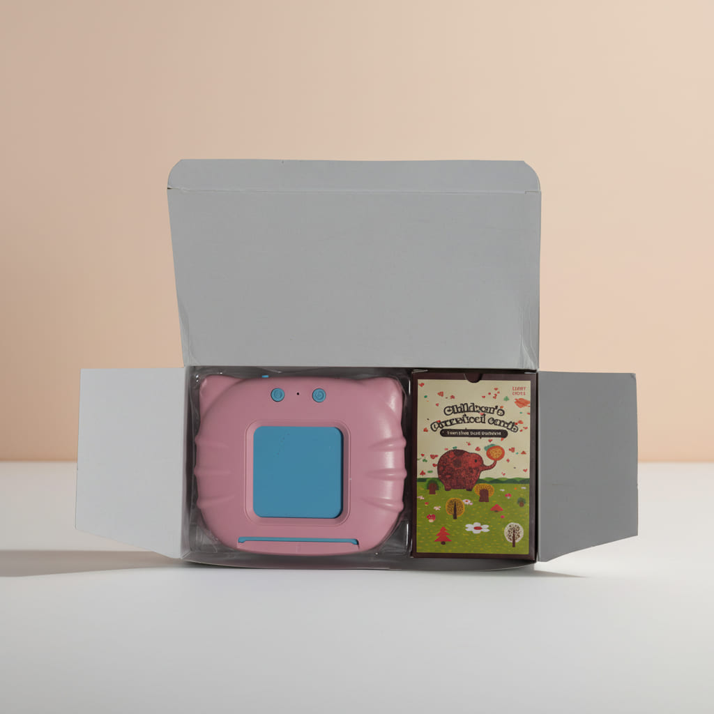 Card Insertion Learning Machine with Preschool Flash Cards