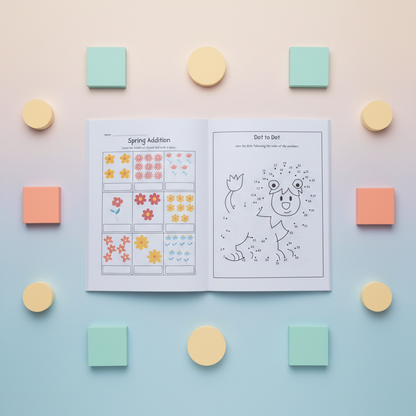 Number Activity Book for Kids – Counting & Writing Practice