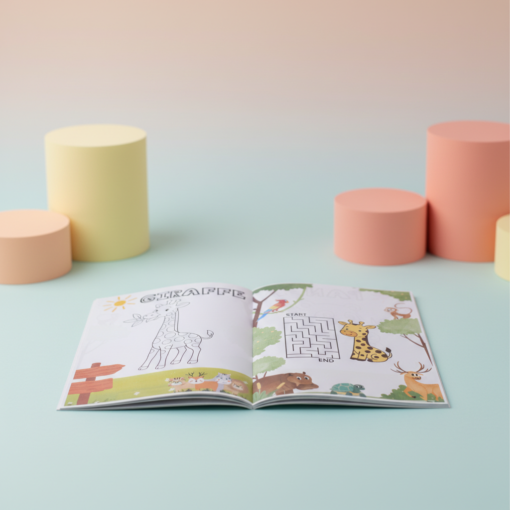 Let’s Color The Jungle – Kids Jungle Coloring Book