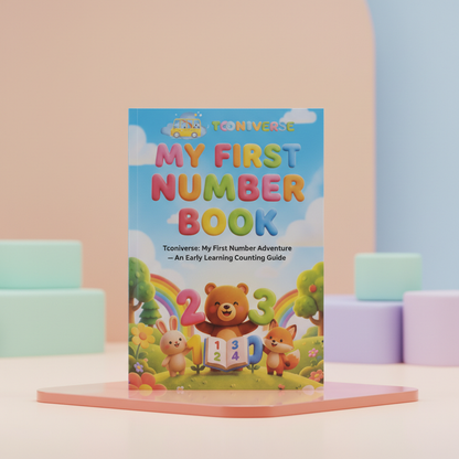My First Number Book for Kids – Tracing & Counting