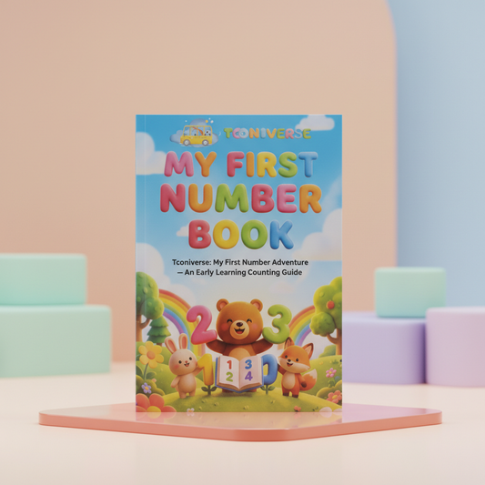 My First Number Book for Kids – Tracing & Counting