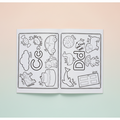 Alphabet Coloring Book for Kids – ABC Learning Fun