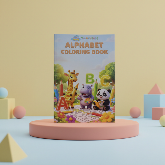 Alphabet Coloring Book for Kids – ABC Learning Fun