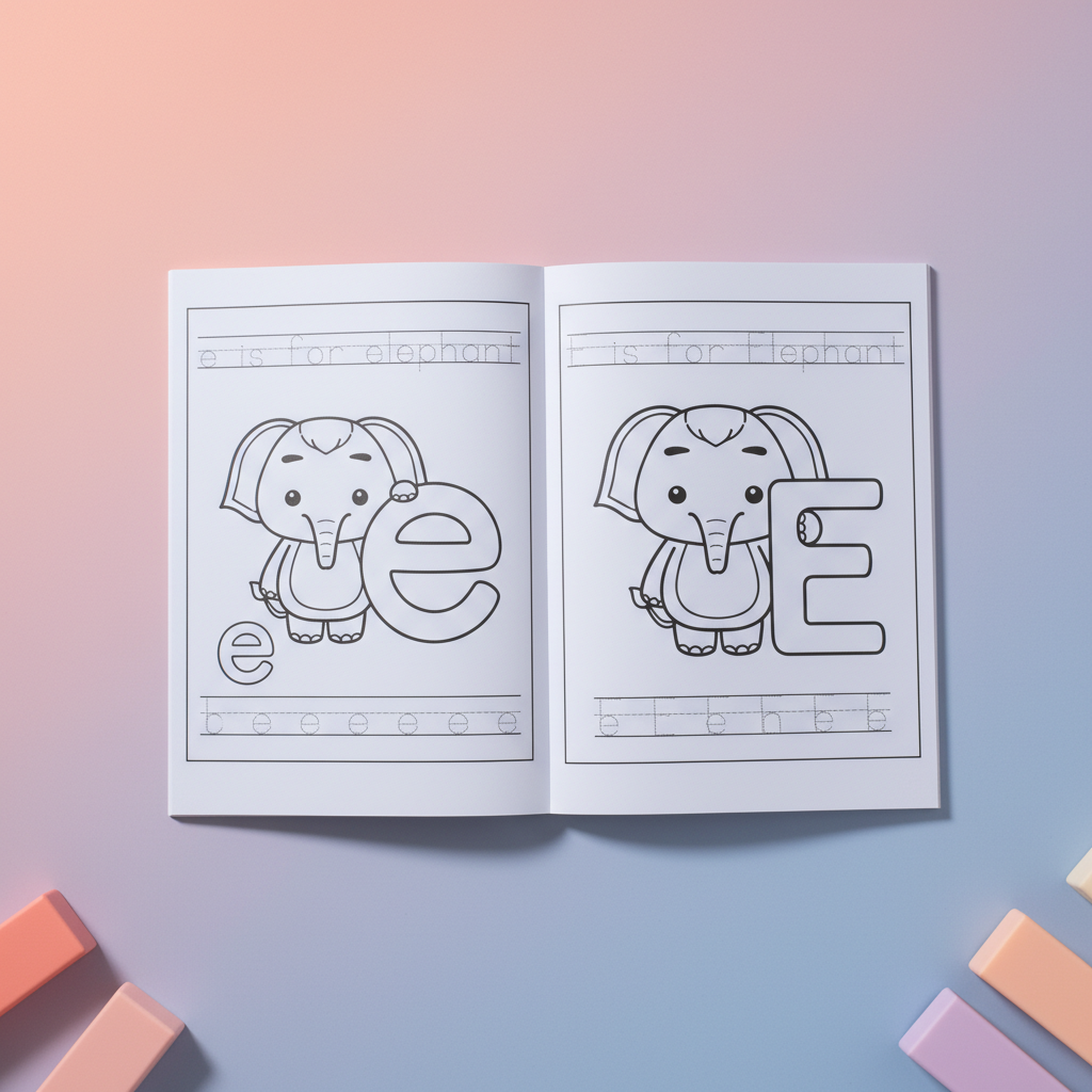 Alphabet Learning Book 2 – Kids Letter Tracing Book