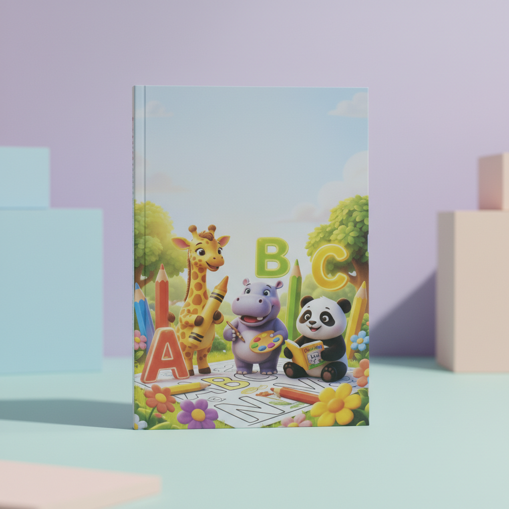 Alphabet Coloring Book for Kids – ABC Learning Fun