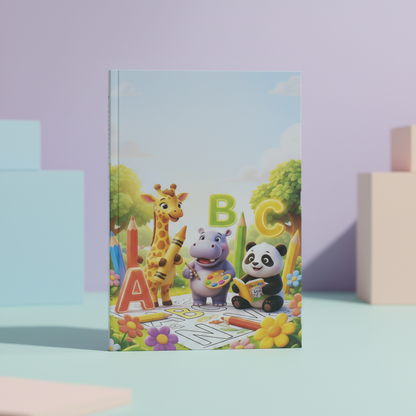 Alphabet Coloring Book for Kids – ABC Learning Fun