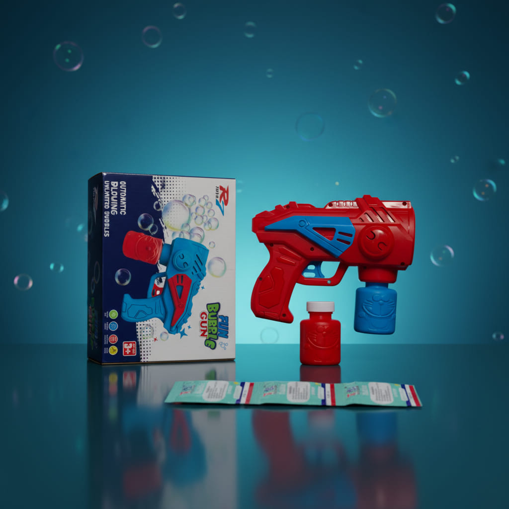 Automatic Bubble Gun Blaster Toy