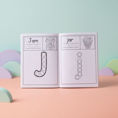 Alphabet Learning Book 1 – ABC Tracing & Writing Book